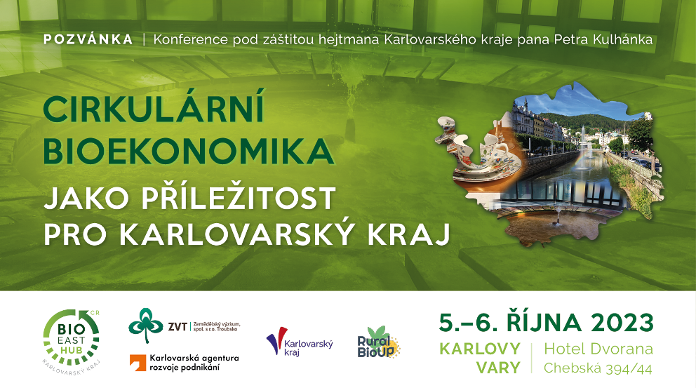 Konference Cirkulární bioekonomika jako příležitost pro Karlovarský kraj